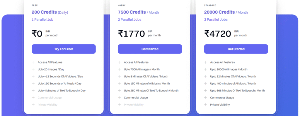 spotbuzz ai app pricing