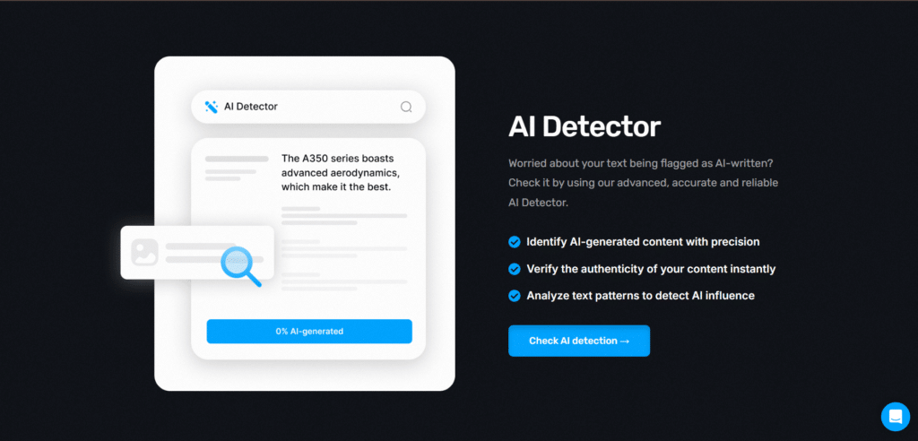 word spinner ai app ai detector