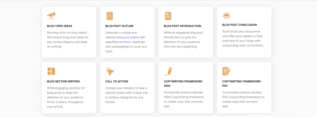 write me ai app content writing