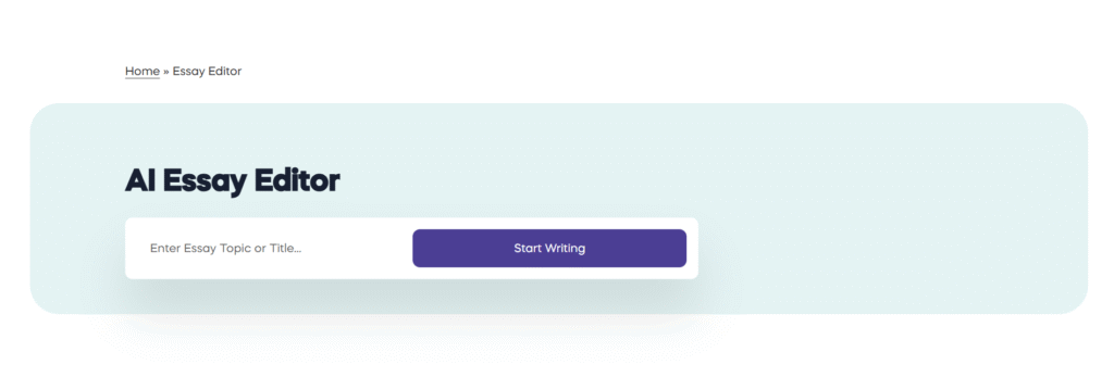 Papertyper ai app essay editor
