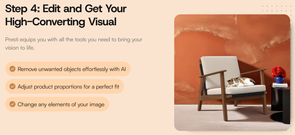 Presti ai app editor