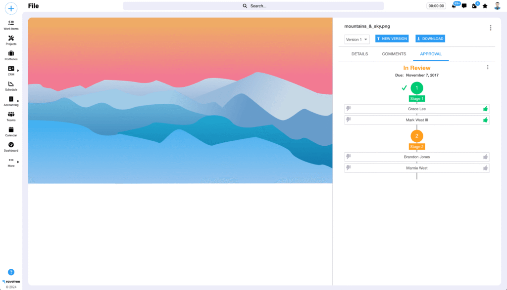 Ravetree-File-Approval