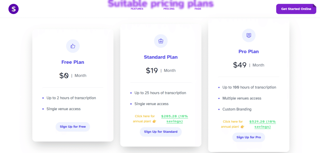Seymour.events ai app pricing