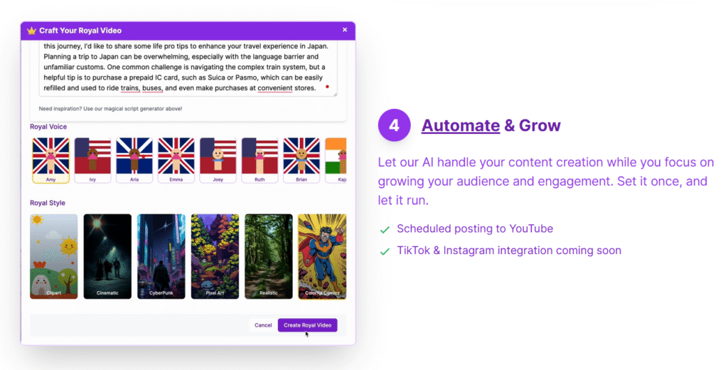 Shortsking ai app growth automation