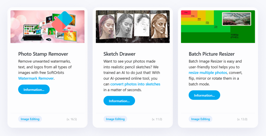 Softorbits ai app features