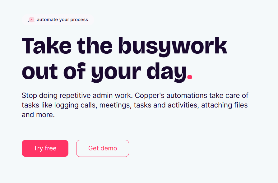 copper ai app automate tasks