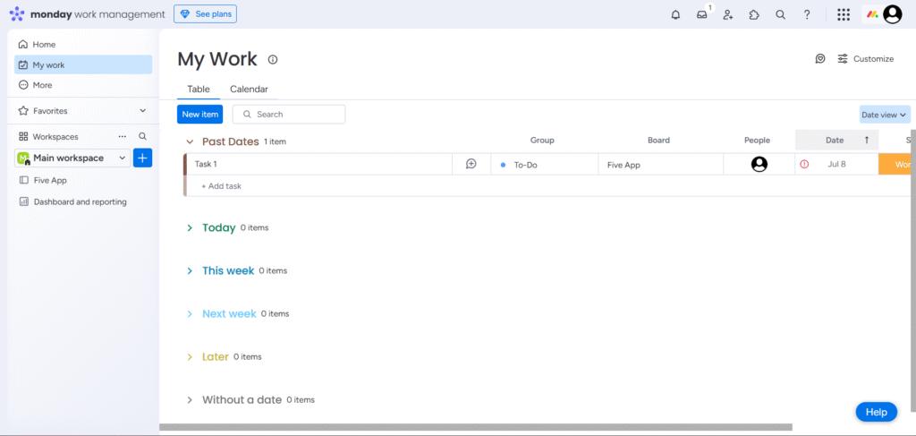 monday ai app my work