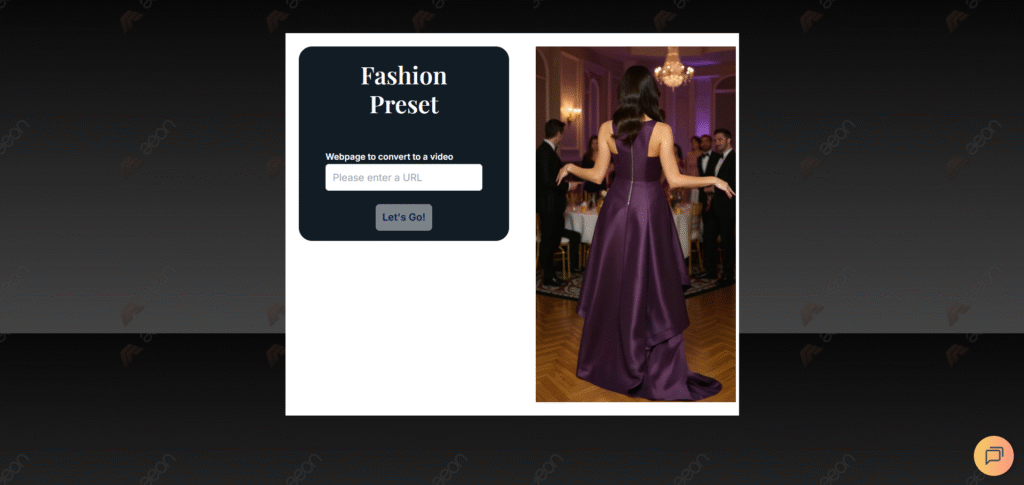 Aeon ai app fashion preset