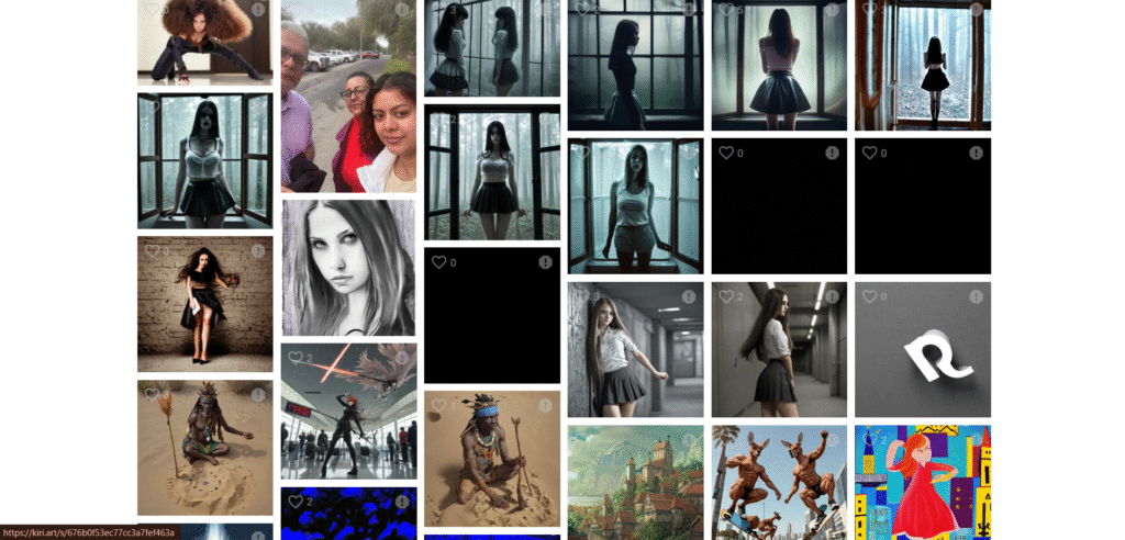 kiri ai app generated images