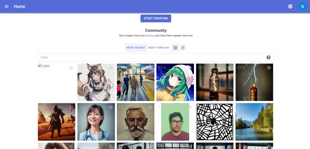 kiri ai app homepage