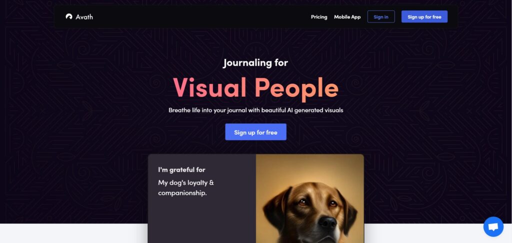 Avath-AI-App-Homepage