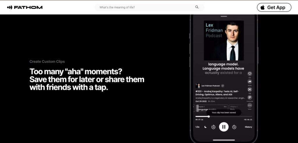 Fathom-AI-App-Clip-Creation
