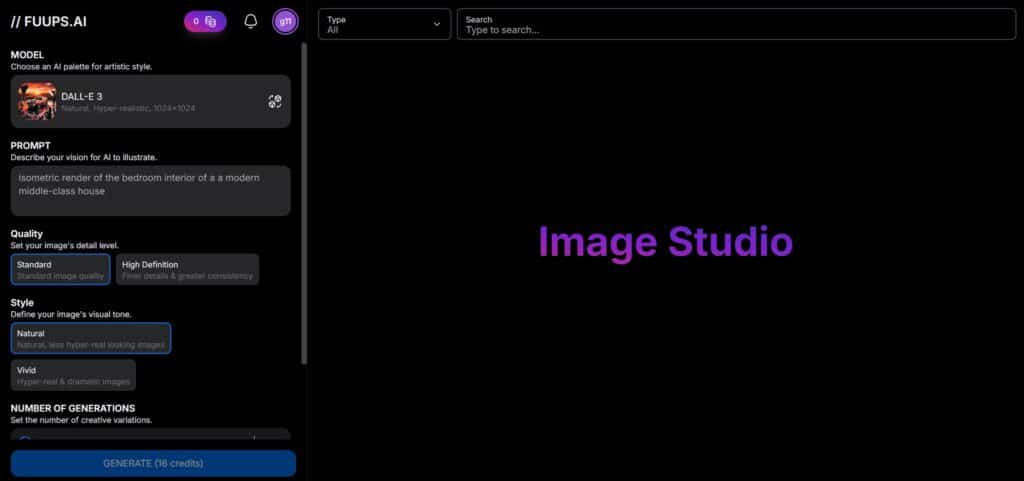 Fuups-AI-APp-Image-Generation