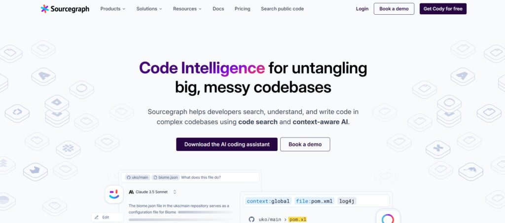 Sourcegraph-AI-App-Homepage