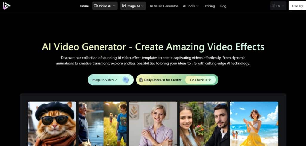 Videoweb-AI-App-Homepage