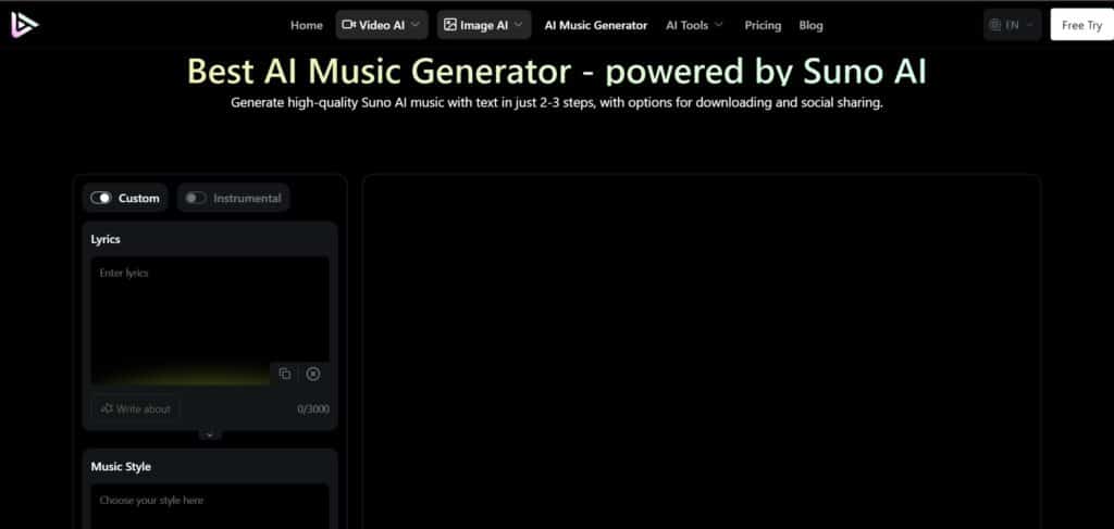 Videoweb-AI-App-Music-Generator