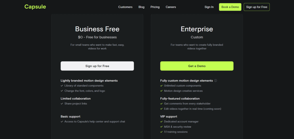 capsule ai app pricing