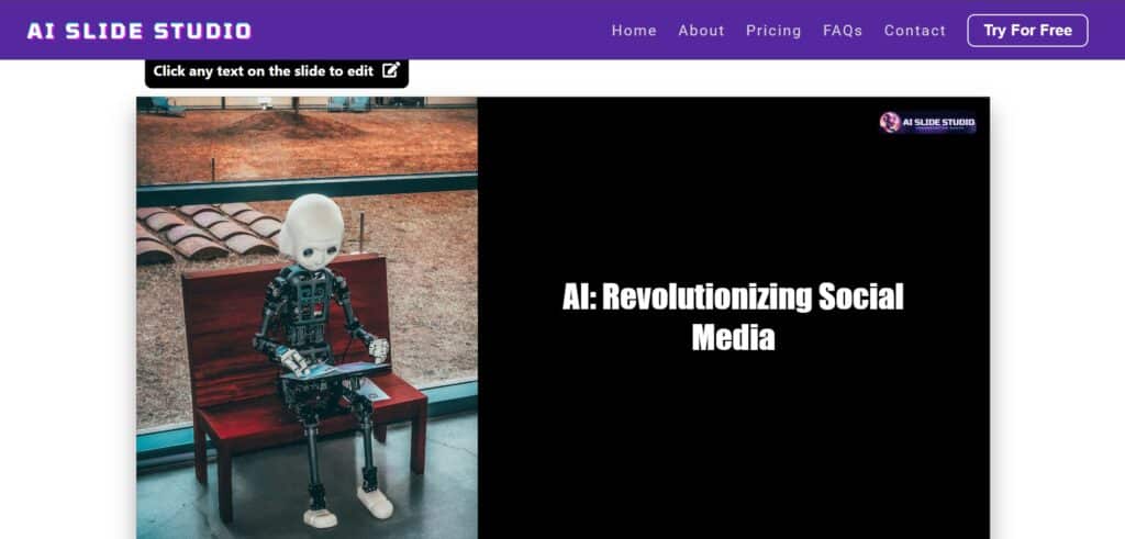 AI-Slide-Studio-AI-App-Presentation