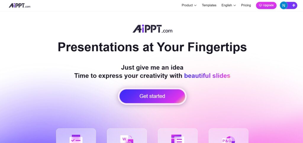 AiPPT-AI-APP-Homepage
