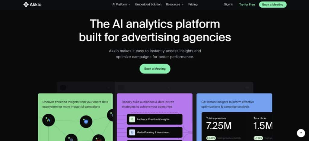 Akkio-AI-App-Homepage