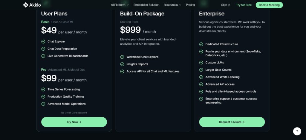 Akkio-AI-App-Pricing