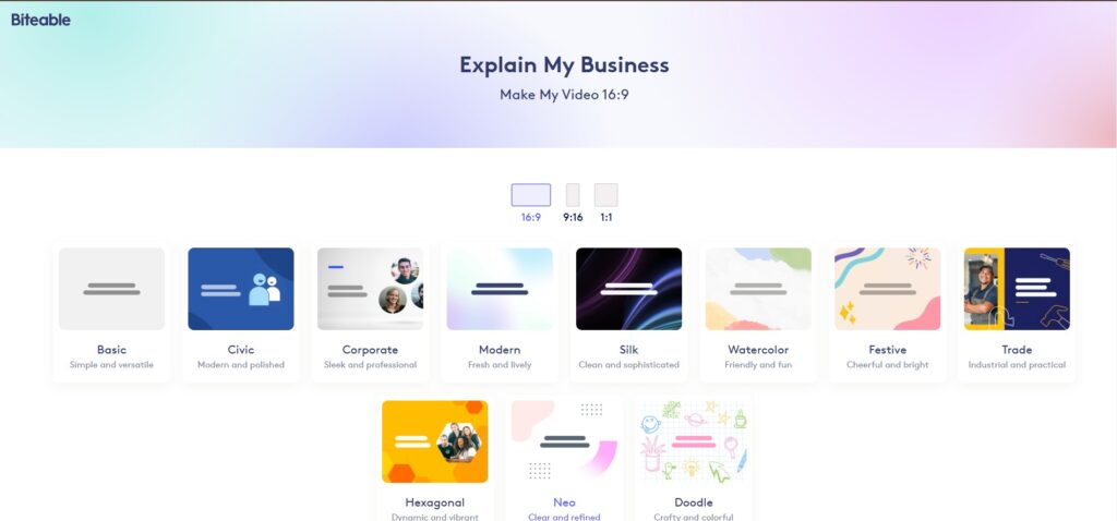 Biteale-AI-App-Video-making-process