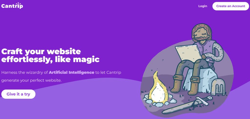 Cantrip-AI-App-Homepage