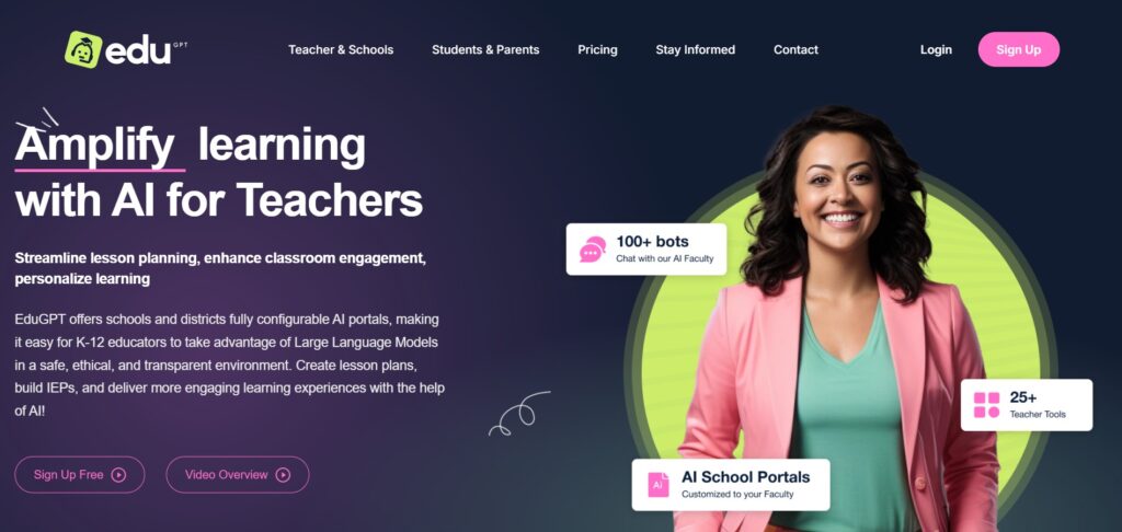 EduGPT-AI-App-Homepage