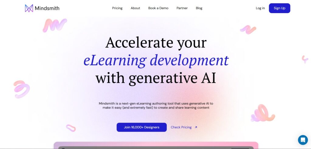 Mindsmith-AI-App-Homepage