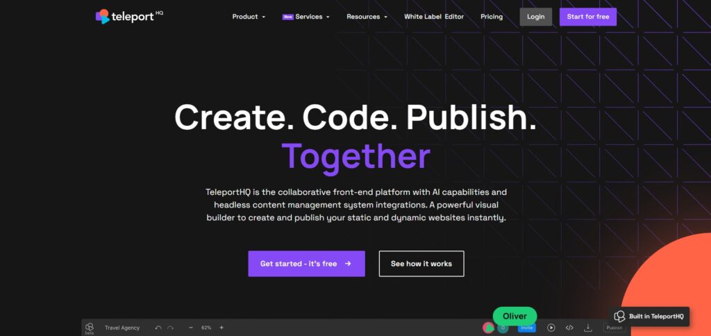 Teleport-hq-AI-AppHomepage