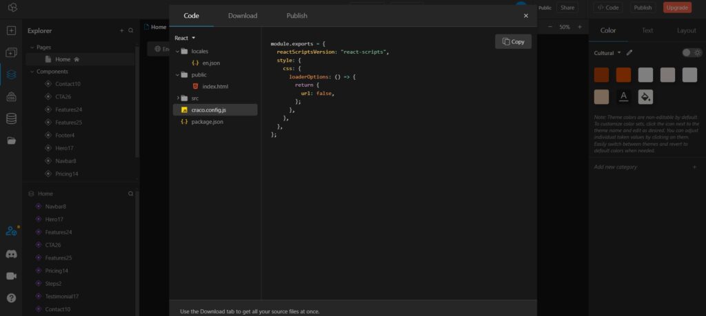 Teleporthq-AI-App-Code