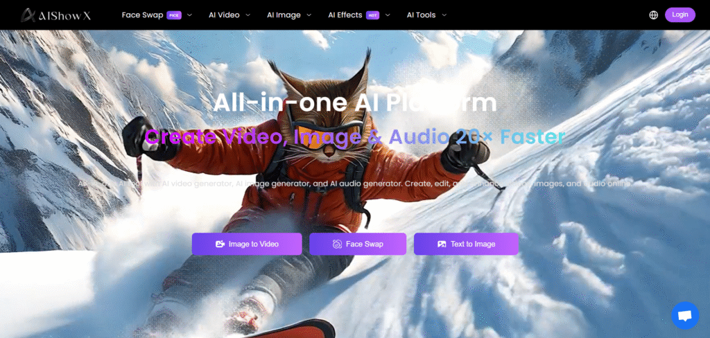 aiswap ai app homepage