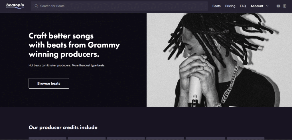 beatopia-ai-app-homepage