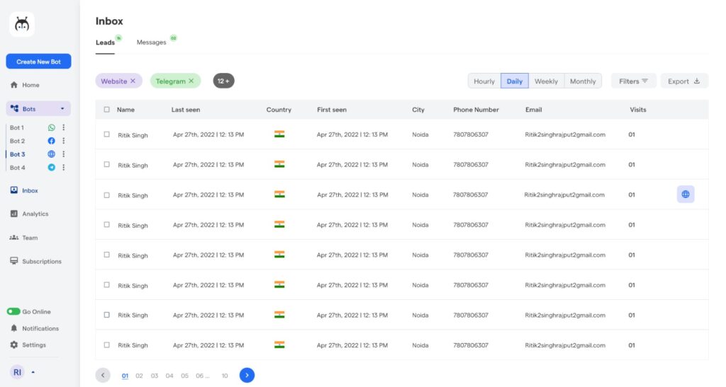 botpenguin-AI-App-inbox