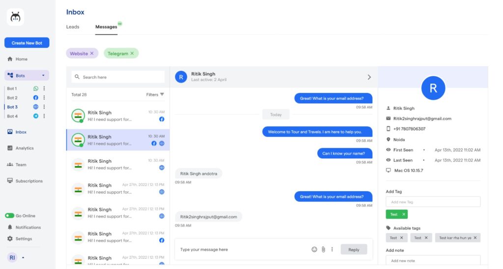 botpenguin-AI-App-messages
