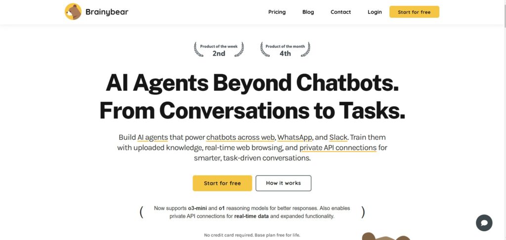 brainybear-AI-App-Homepage