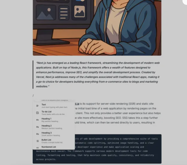 position ai app content writing