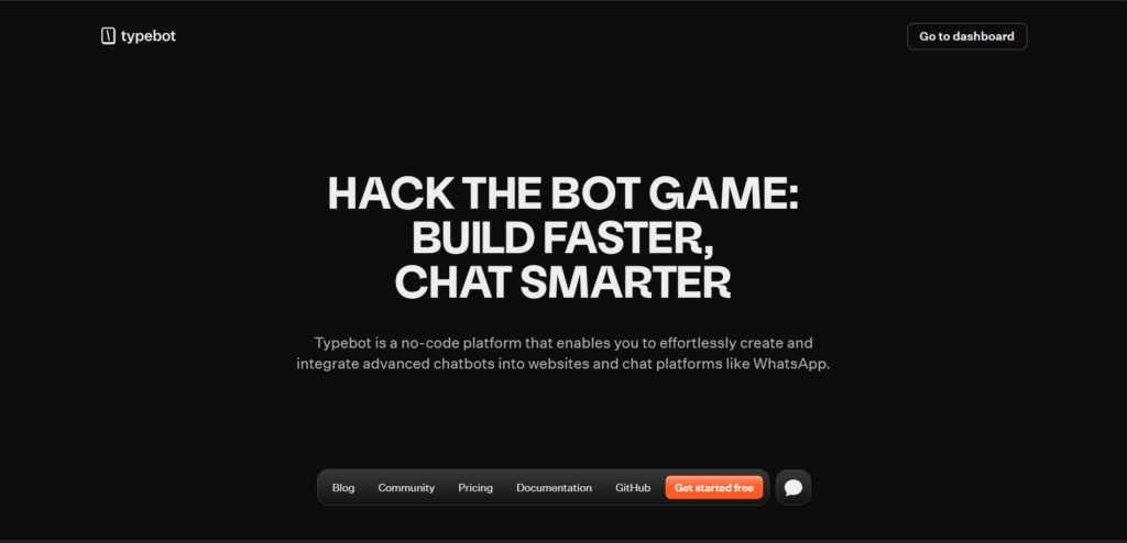 typebot-ai-app-homepage