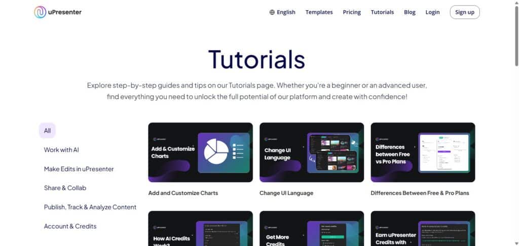 upresenter-AI-App-Tutorials
