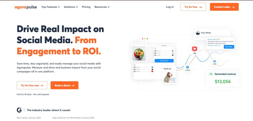 Agorapulse-AI-App-Homepage