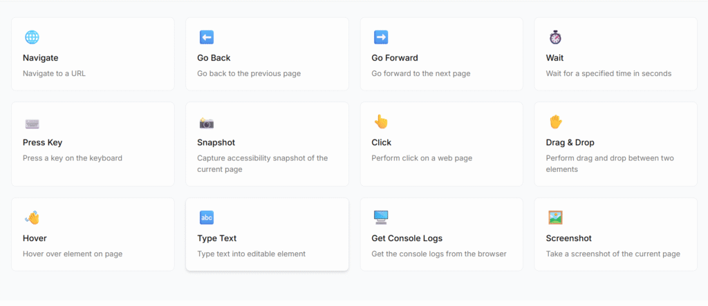 Browser MCP AI App Tools