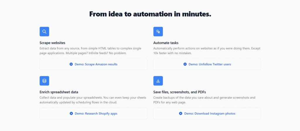 Browserflow AI App Features