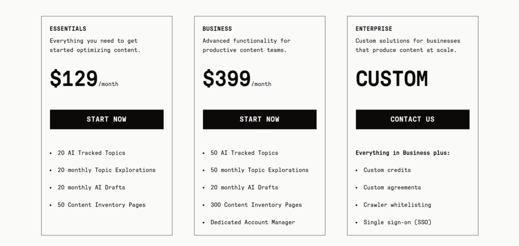 Clearscope ai app pricing