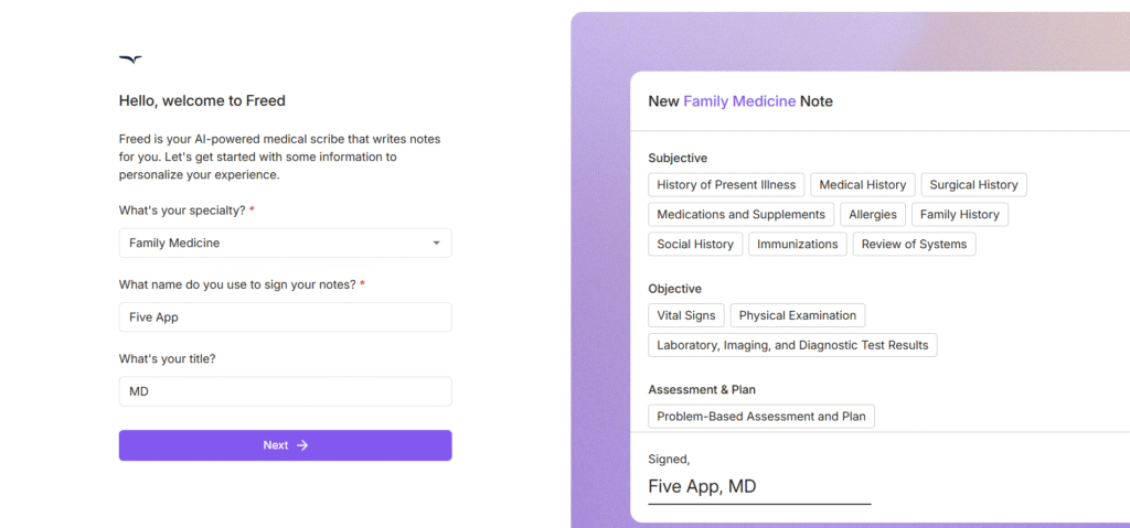 Freed AI App Details