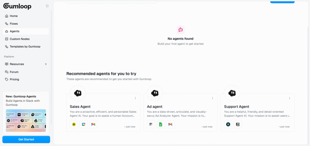 Gumloop AI App agents