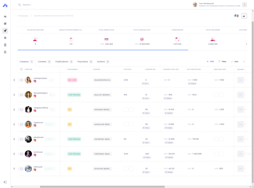 Indahash ai app affiliate campaigns