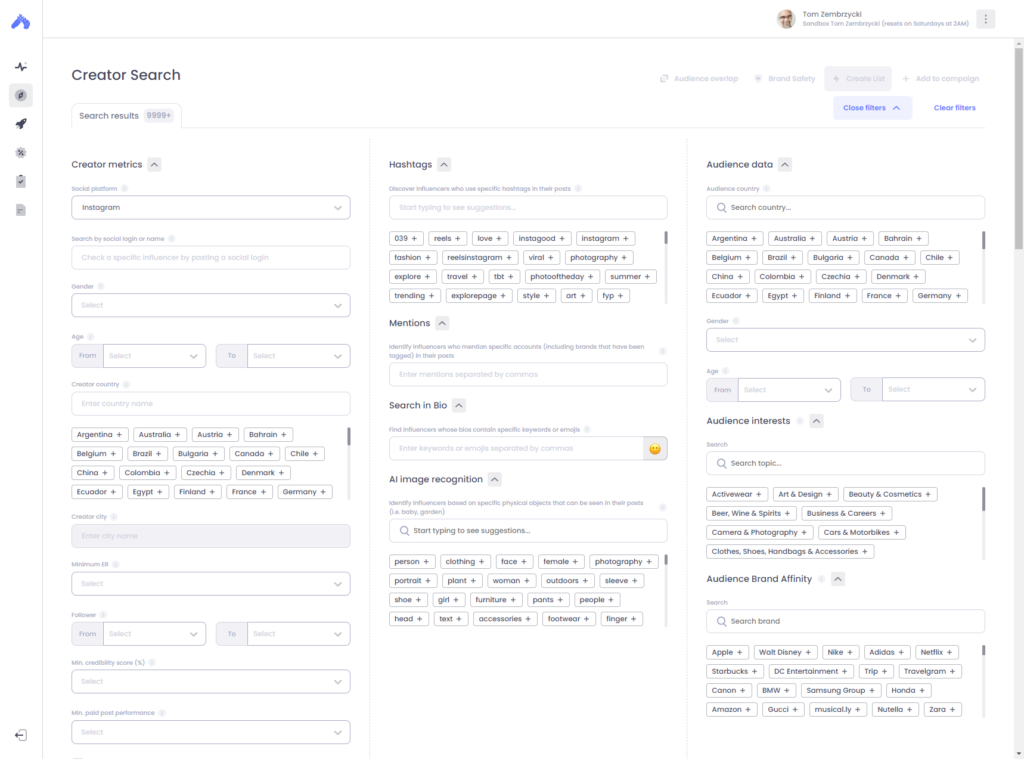 Indahash ai app creator search