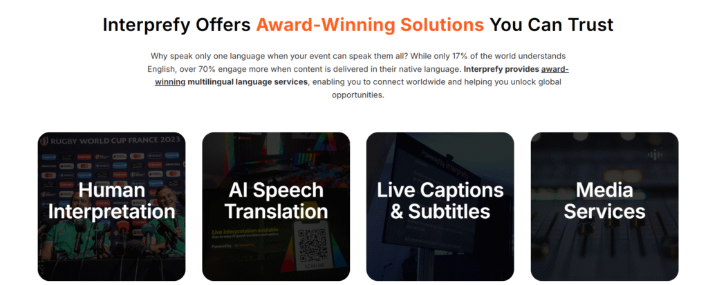 Interprefy AI App Features