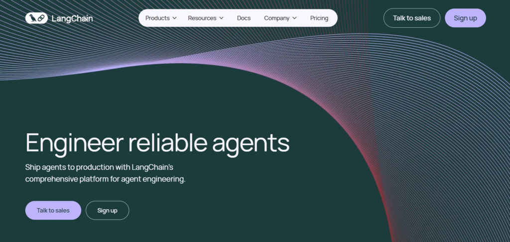 LangChain AI App Homepage