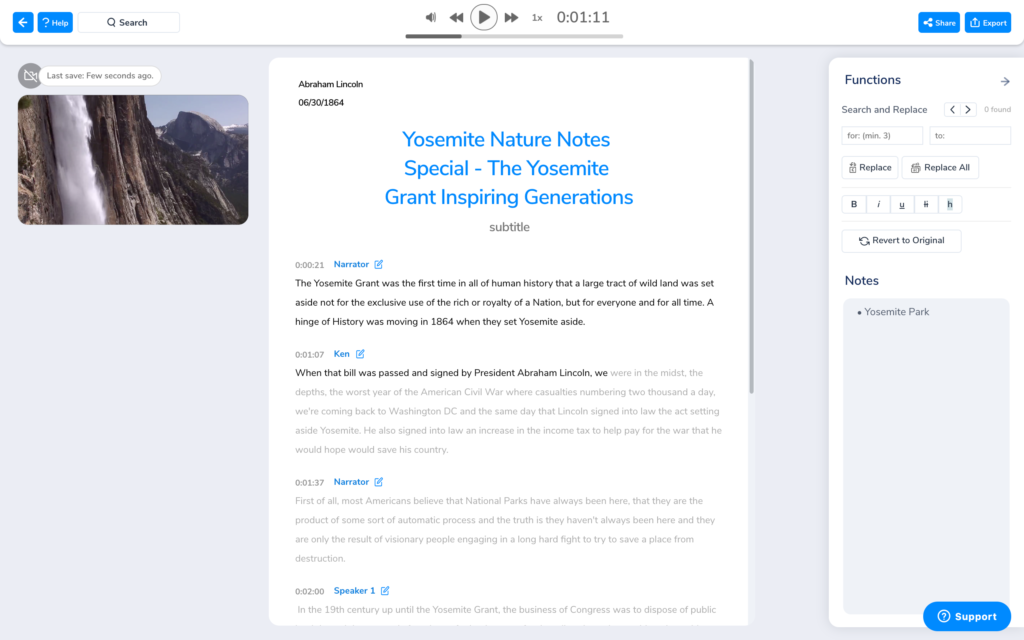 Maestra AI App Transcription